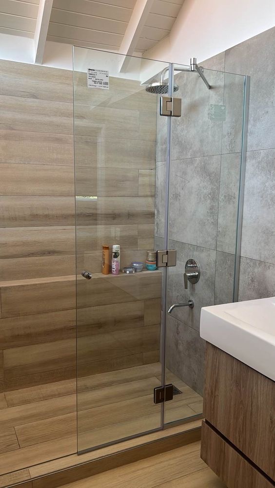 Mampara box aluminio