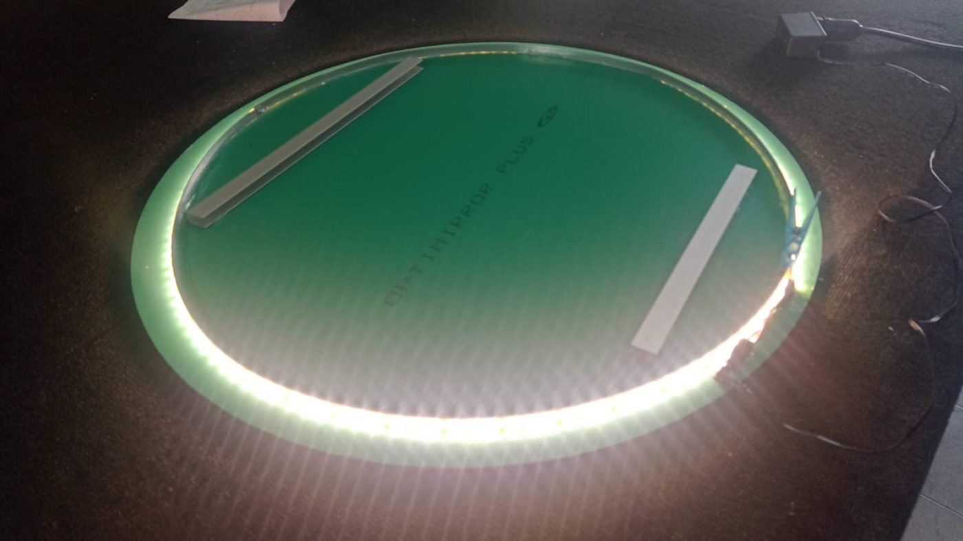 Espejo LED circular