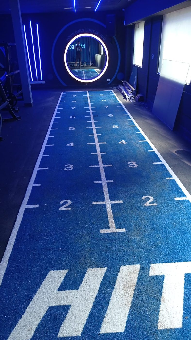 Espejo circular para training room